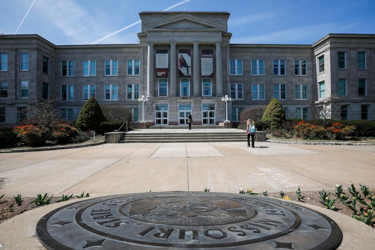Carrington Hall serves as the administrative headquarters at Missouri State University.
