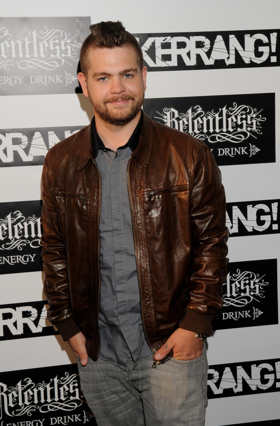 LONDON, ENGLAND - JUNE 09: Jack Osborne arrives for The Reckless Energy Drink Kerrang! Awards at The Brewery on June 9, 2011 in London, England. (Photo by Jim Dyson/Getty Images)