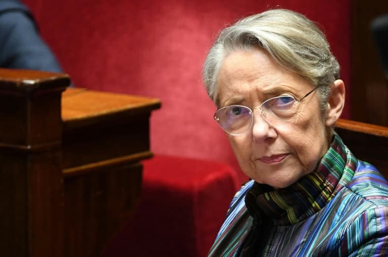 La Première ministre Elisabeth Borne à l'Assemblée nationale le 28 février 2023 - BERTRAND GUAY © 2019 AFP