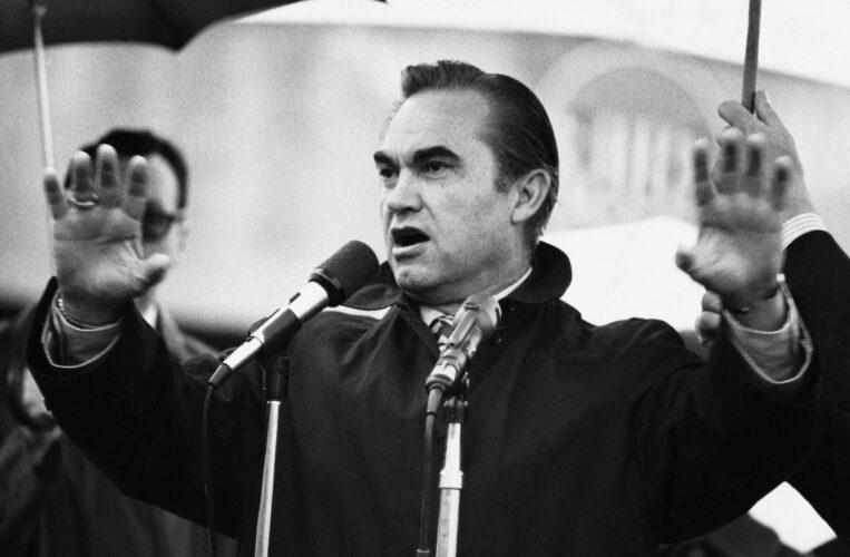 Running on an anti-busing platform, Alabama Gov. George Wallace won several states in the 1972 Democratic presidential primary. (Getty Images)