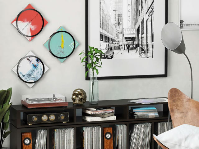 These Vinyl Record Frames Let Me Display My Favorite Albums Like the Works  of Art They Are - Yahoo Sports