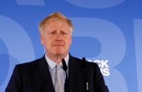 Conservative Party leadership candidate Boris Johnson at the launch of his campaign in London