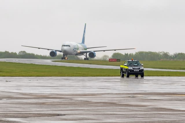 Cardiff Airport (Cpl Watson/MoD/PA)