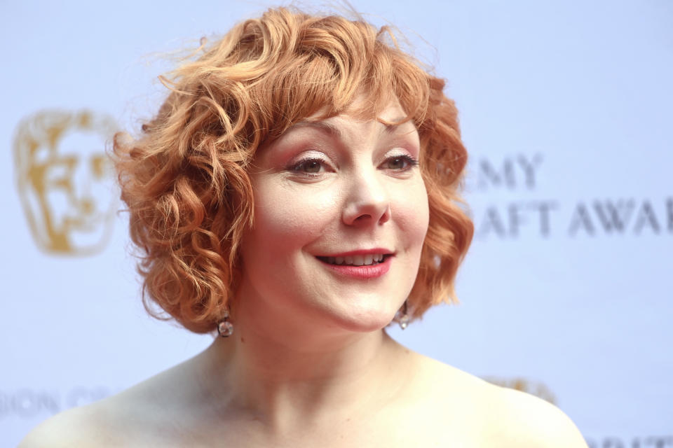 LONDON, ENGLAND - APRIL 24: Sophie Willan attends the British Academy Television Craft Awards at The Brewery on April 24, 2022 in London, England. (Photo by Dave J Hogan/Getty Images)