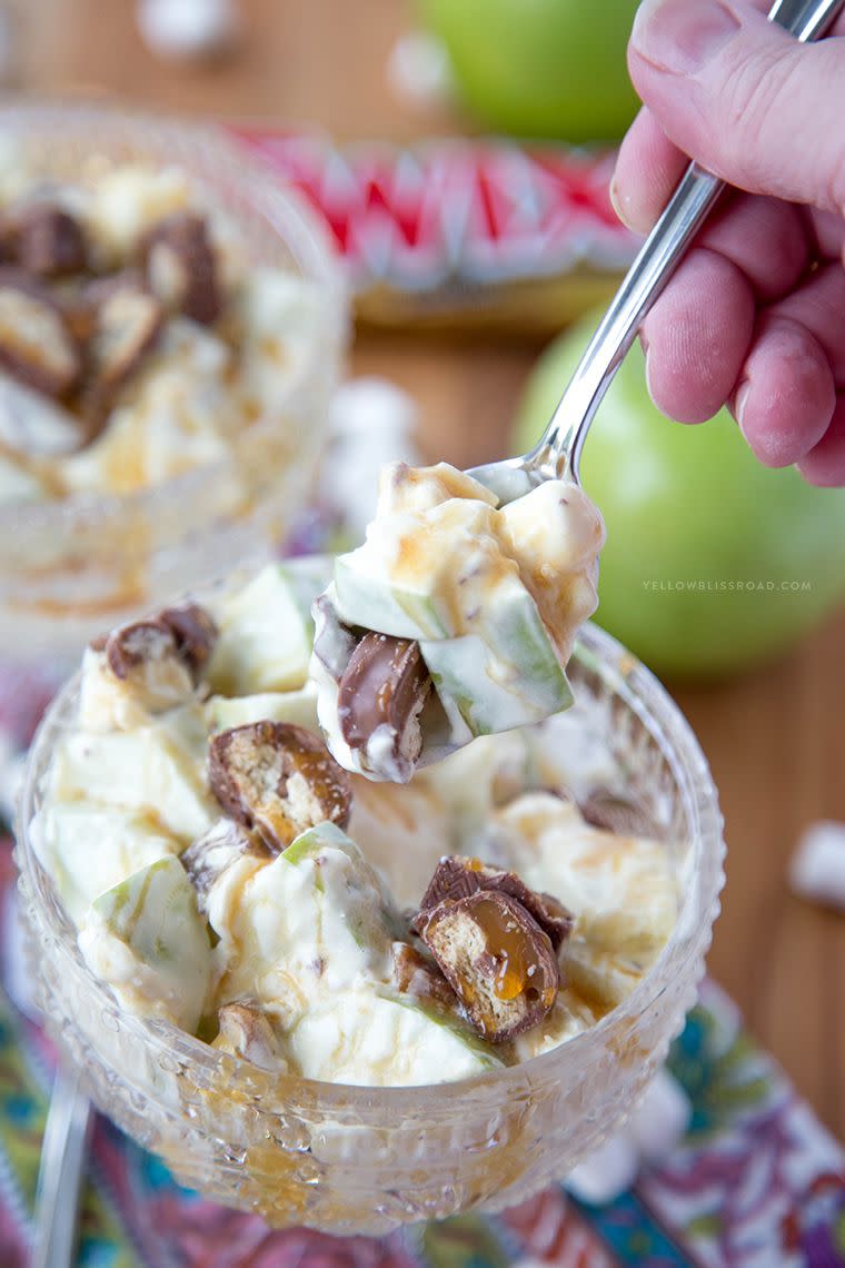 Twix Apple Fluff Salad