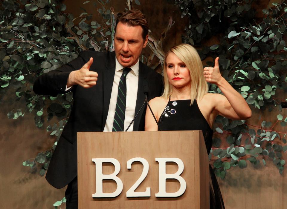 Kristen Bell gushes about her husband, Dax Shepard, in People magazine's latest issue.