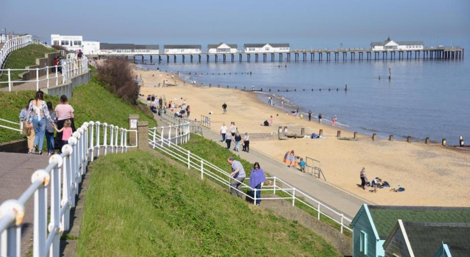 East Anglian Daily Times: Southwold beach was named among the best in the UK last year