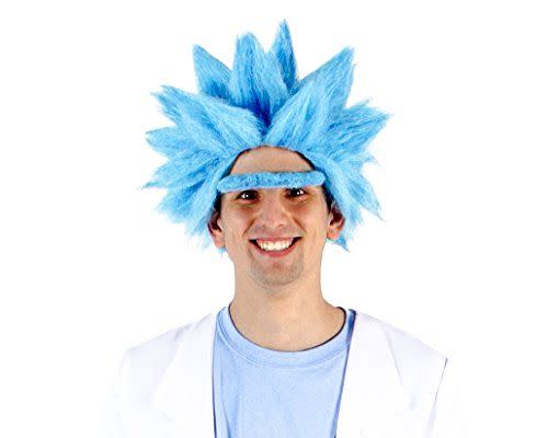 Rick Sanchez Blue Wig