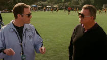 <p> In the Will Ferrell movie <em>Kicking and Screaming</em> Mike Ditka actually has more of a role than a simple cameo, yet all the scenes still feel like each one is a classic athlete cameo. Often those cameos include a bit of wisdom or advice, be it good or bad. Ditka offers both in his scenes in the movie. </p>