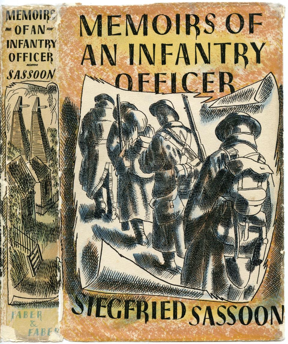 Freedman's book covers, such as Sassoon's Memoirs of an Infantry Officer (1930), were in demand - Pallant House/Faber