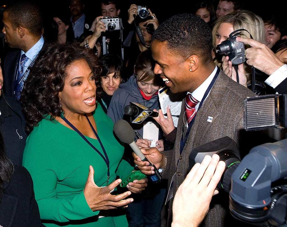 Winfrey Oprah Obama Win