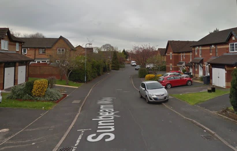 The incident happened in Sunbeam Way, Kitts Green, in Birmingham. (Google)