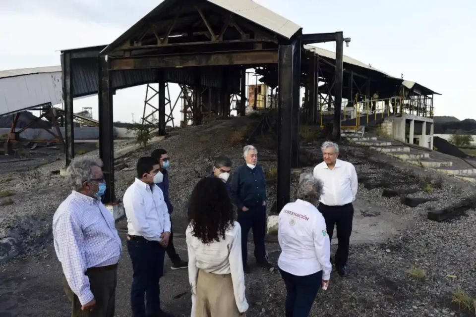 mina Pasta de Conchos donde se realiza el rescate de los cuerpos de los 63 mineros