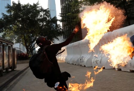 Anti-government demonstration in Hong Kong