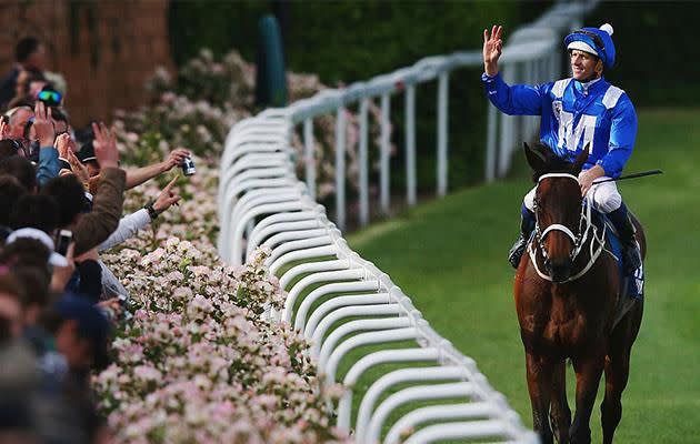 Winx looks the goods to win the George Main Stakes. Pic: Supplied