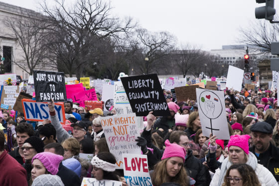 Jenny Anderson-FilmMagicWomen's March On Washington on January 21, 2017 in Washington, DC. (Photo by Jenny Anderson/FilmMagic)