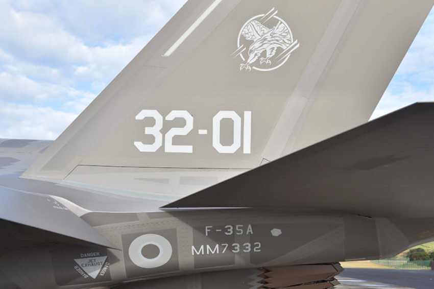 Standard tail markings F-35A italian