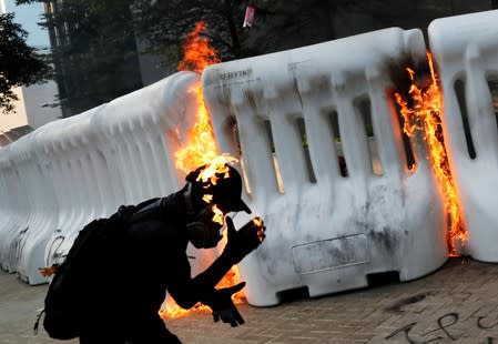 Anti-government demonstration in Hong Kong