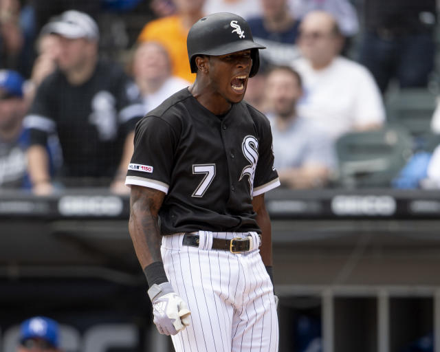 All Angles of Tim Anderson's HR + Bat Throw 