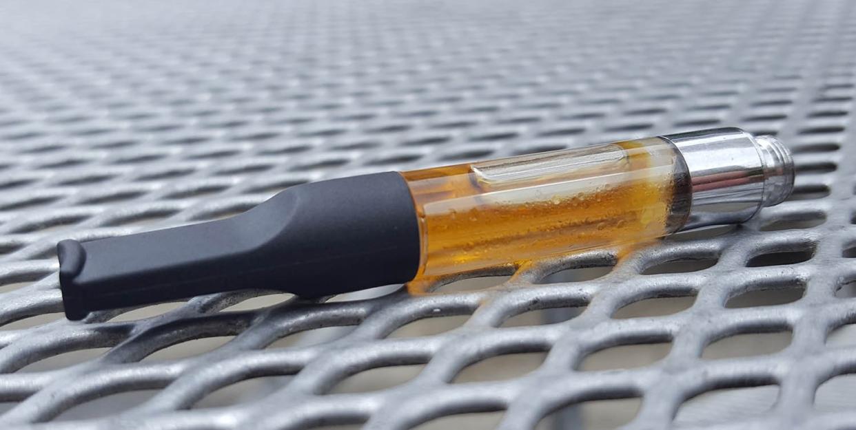 Cannabis vape cartridge