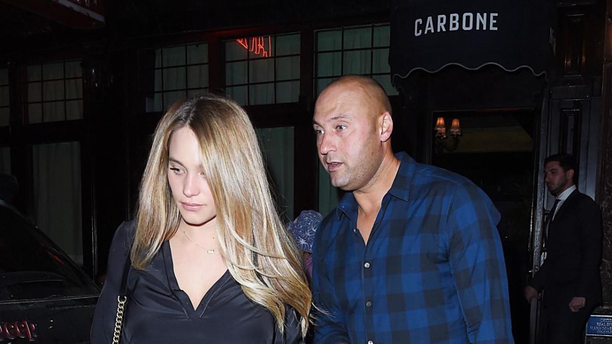 Derek Jeter and Wife Hannah Jeter Step Out Together in N.Y.C.