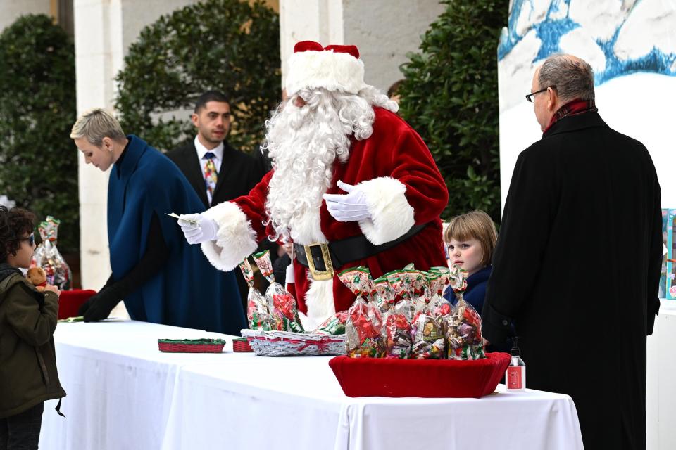 Prince Albert II of Monaco, Princess Charlene of Monaco, Prince Jacques,  Princess Gabriella