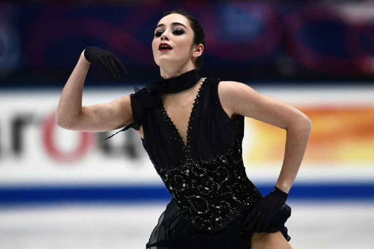 World champion: Canada's Kaetlyn Osmond takes gold in Milan