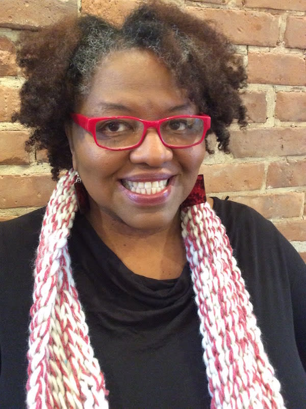 This undated image released by Ron Davis shows Crystal Wilkinson, author of "The Birds of Opulence (Kentucky Voices)," winner of the 2016 Ernest J. Gaines Award for Literary Excellence. The book explores generations of troubled women in the fictional Southern black township of Opulence. (Ron Davis via AP)