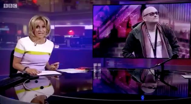 Emily Maitlis on Newsnight last year (Photo: BBC)