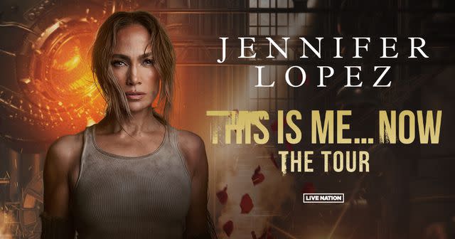 <p>Courtesy of Live Nation</p> Jennifer Lopez announces 'This Is Me... Now' tour dates