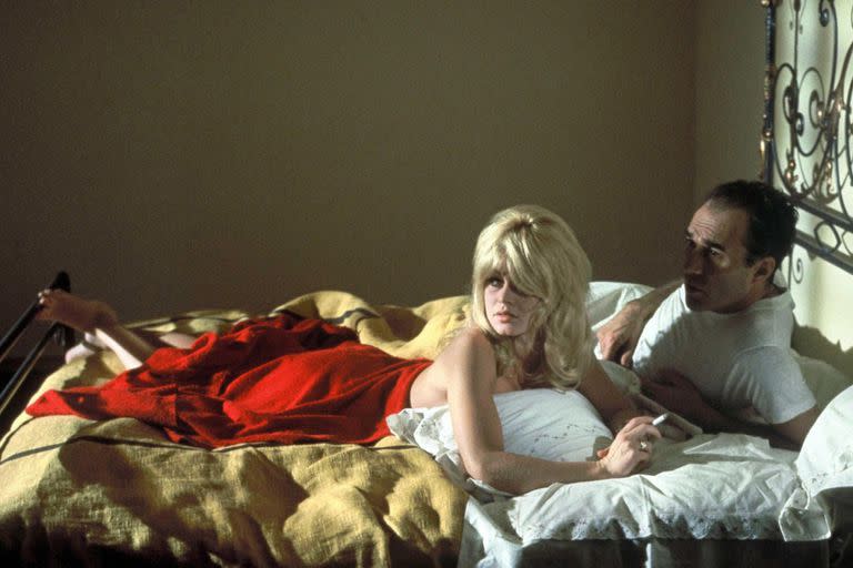 Brigitte Bardot en "El desprecio" (1963), un clásico de Jean-Luc Godard 