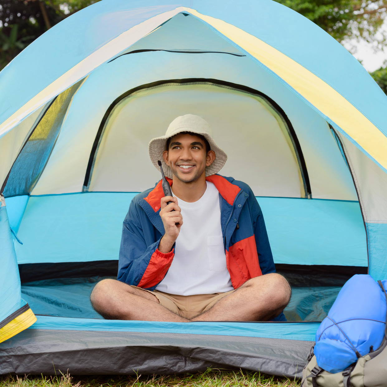 Zenyum sonic toothbrushes are handy for travels and even camping trips. PHOTO: Zenyum