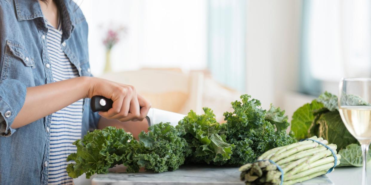 Kale cooking