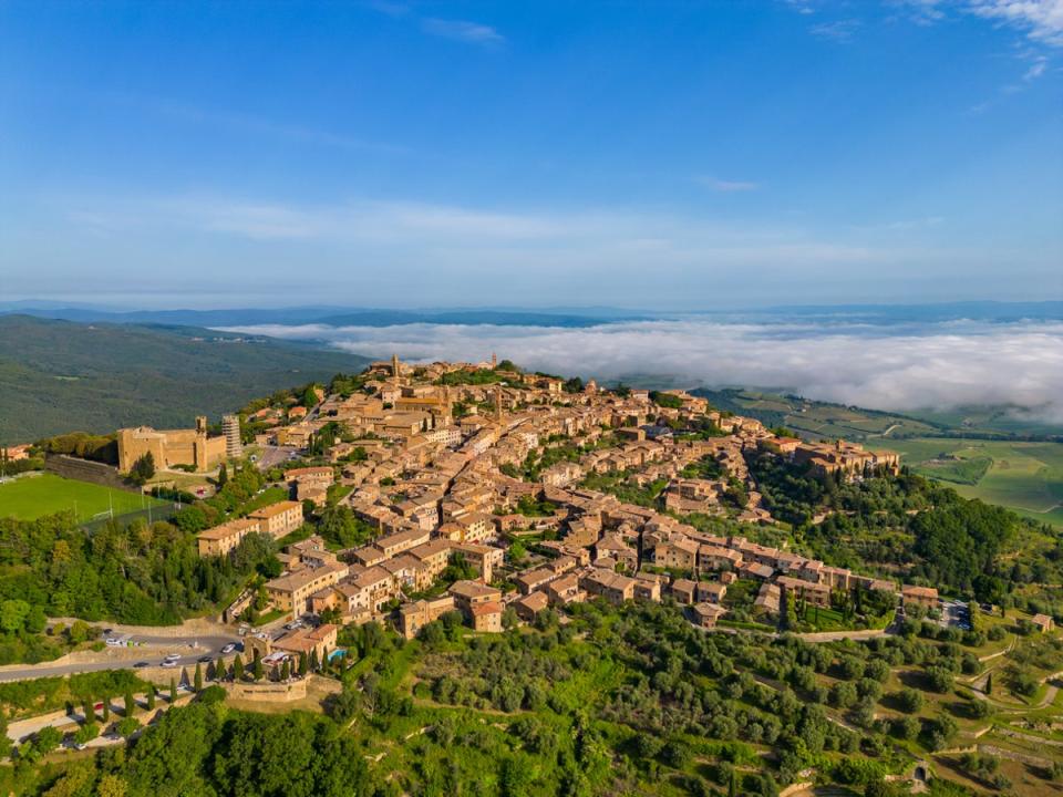 The first written mentions of Montalcino date back to around 814AD (Getty)