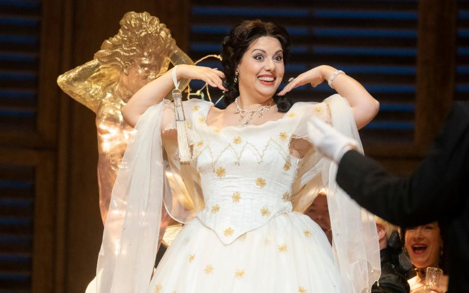 Hrachuhi Bassenez as Violetta in La traviata at the Royal Opera House, 2019 - Alastair Muir