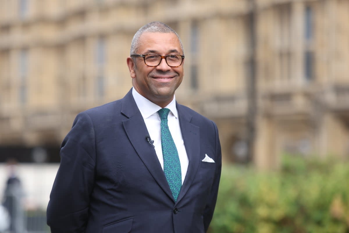 James Cleverly has managed to stay in the cabinet under Johnson, Truss and Sunak (PA Wire)