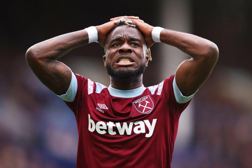 Maxwel Cornet is a doubt for West Ham after picking up a leg injury (Getty Images)