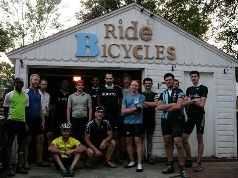 <span class="article__caption">The inaugural Almanzo 100, staged in Skogen’s backyard</span> (Photo: Courtesy Chris Skogen)