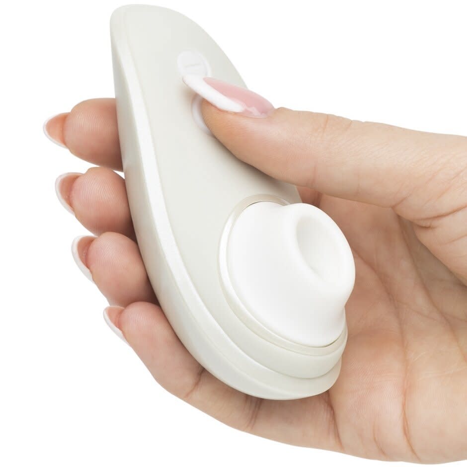 This rechargeable travel clitoral stimulator is discreet in style and sound, and has six stimulating intensity levels. Find it for $60 at <a href="https://fave.co/39YRiLo" target="_blank" rel="noopener noreferrer">Lovehoney</a>.