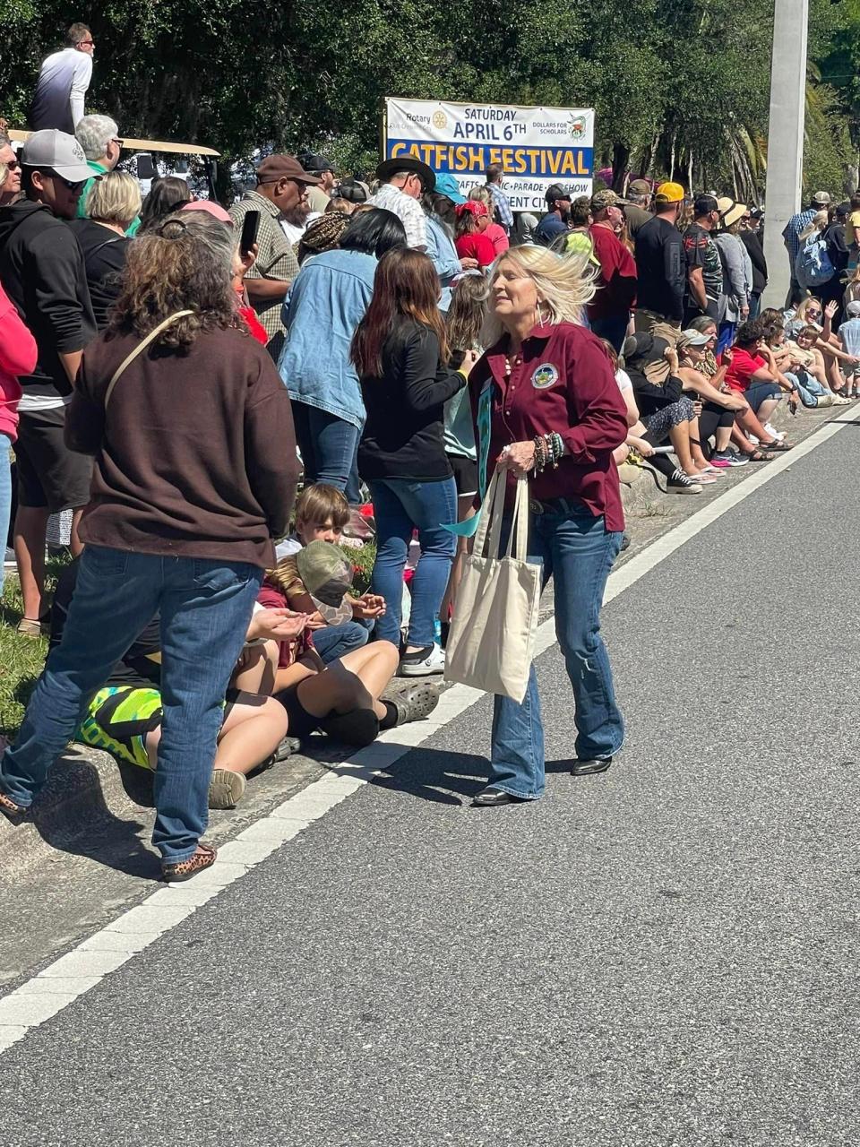 The crowds packed out Eva Lion Park in Crescent City on Saturday for the annual Catfish Festival.