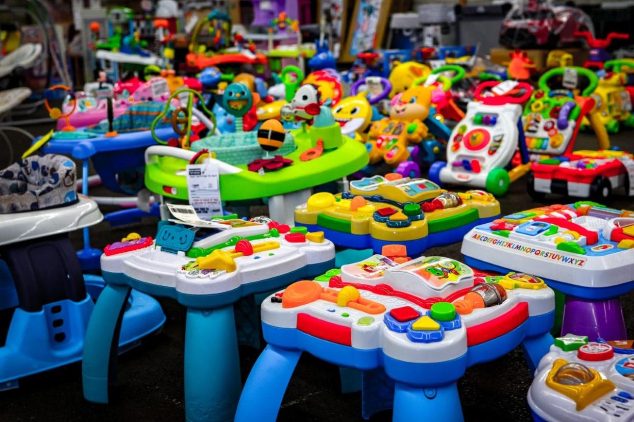 Shop for gently used toys, clothing and more at the Just Between Friends sale at the West End Fairgrounds until Saturday, April 29.