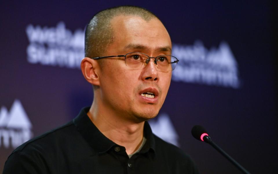 Binance and chief executive Changpeng Zhao has been sued by the US derivatives regulator - Ben McShane/Sportsfile