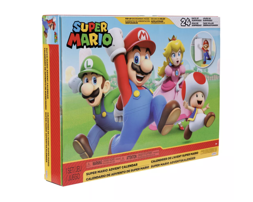 Super Mario Pop-Up Environment Advent Calendar
