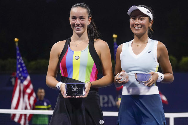 Katherine Hui, Joao Fonseca win US Open junior singles titles