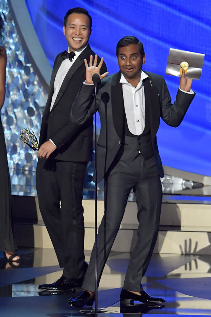 Alan Yang and Aziz Ansari