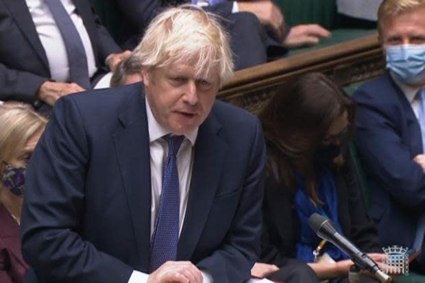 Prime Minister Boris Johnson