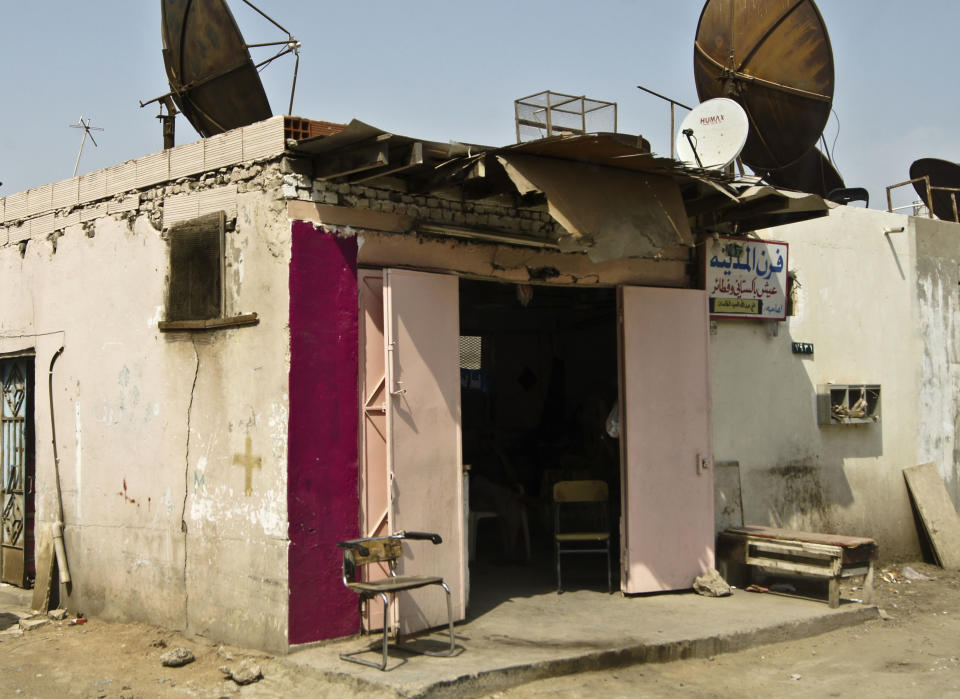 This Feb. 8, 2010 image released by the Jeddah Development and Urban Regeneration Company, shows an unplanned settlement, or slum neighborhood, of Al-Salamah in Jiddah, Saudi Arabia. (AP Photo/Usamah Shehata , Jeddah Development and Urban Regeneration Company)