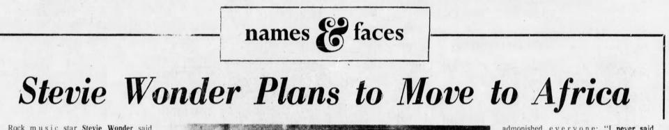 Detroit Free Press headline from March 15, 1974.