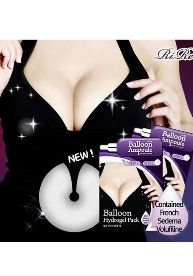 Masks for your boobs are now a thing.