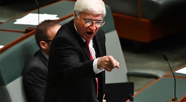 The support of MP's like North Queensland's Bob Katter is crucial to bolstering the Coalition's hold on government. Photo: AAP